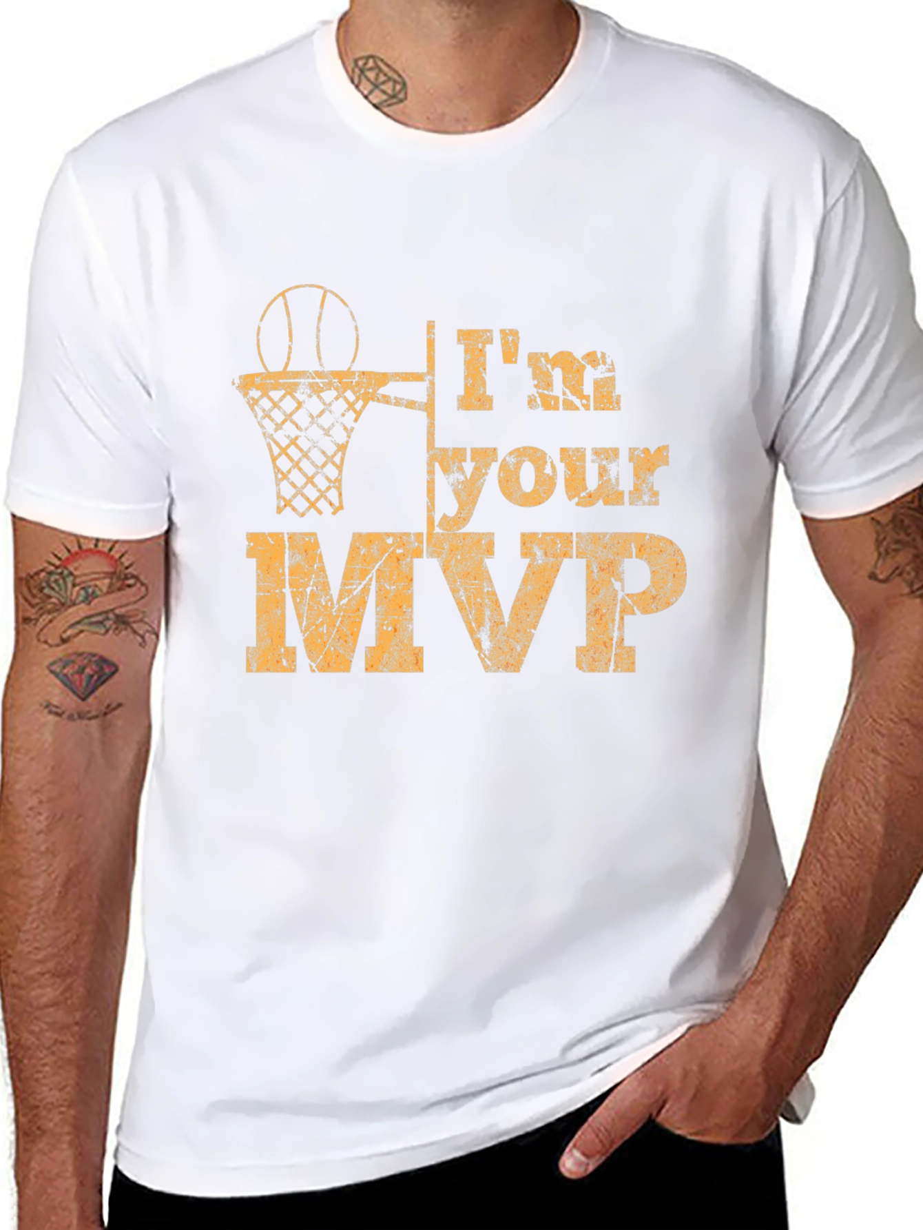 Im Your MVP Basketball Graphic T-Shirt