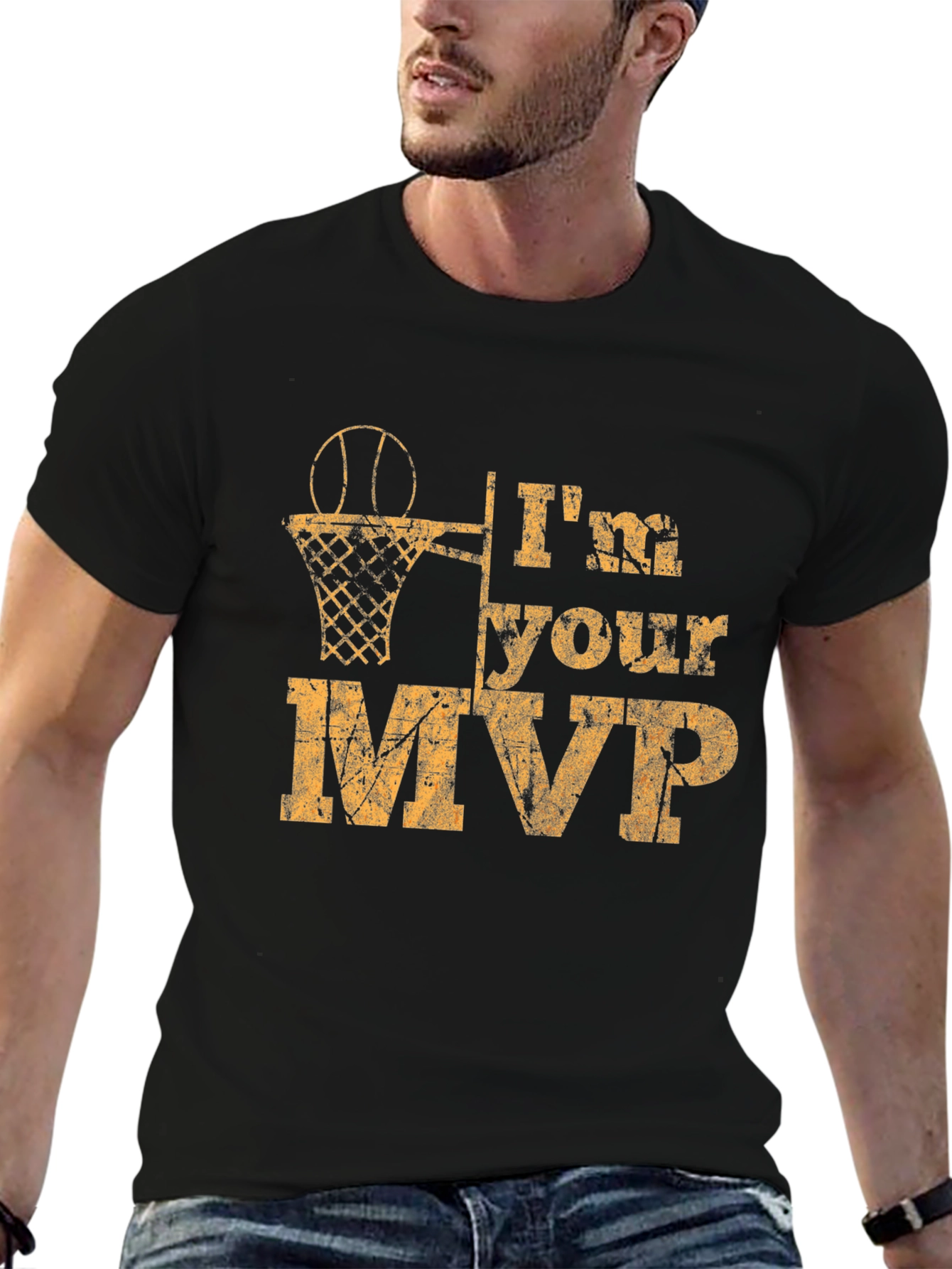 Im Your MVP Basketball Graphic T-Shirt