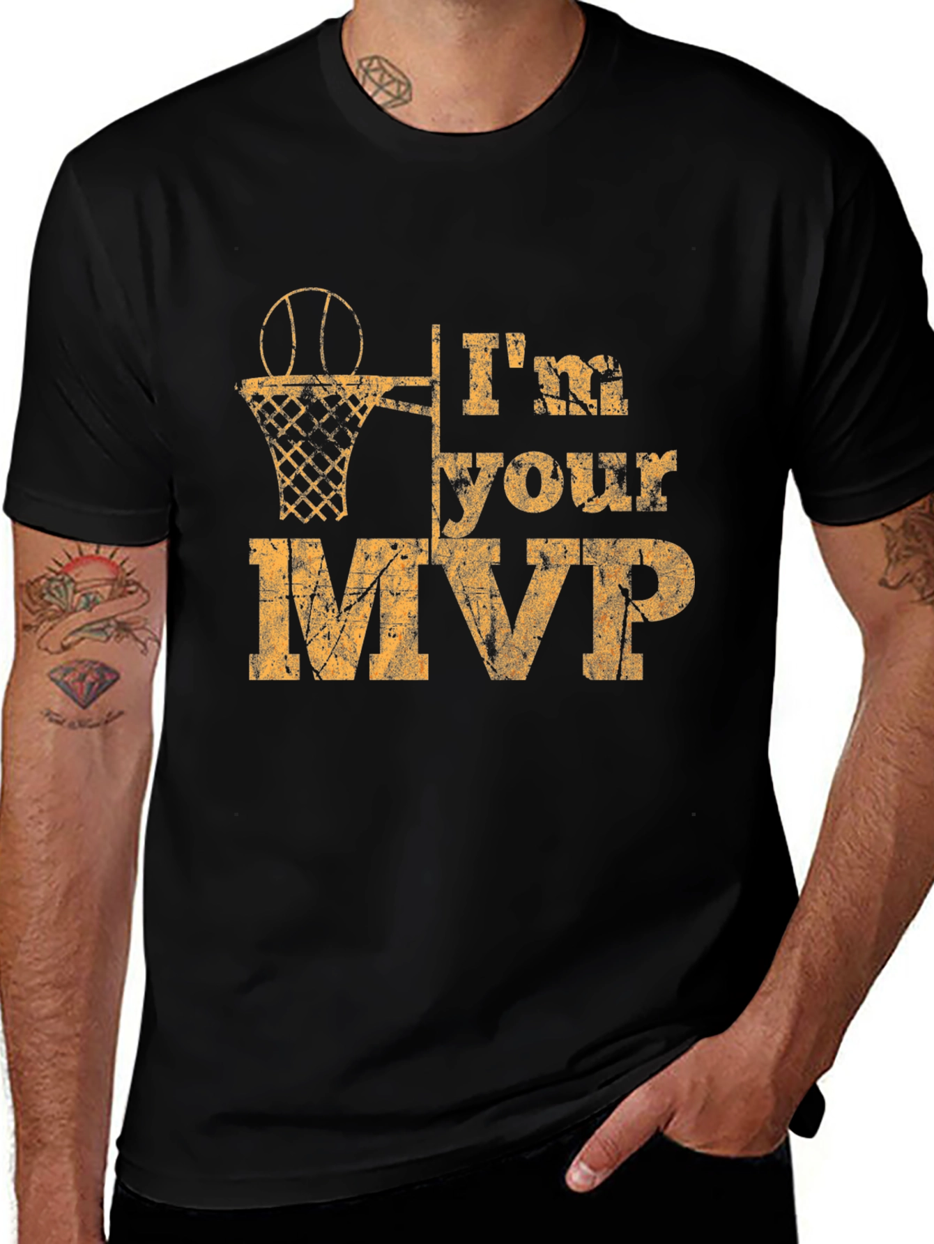 Im Your MVP Basketball Graphic T-Shirt