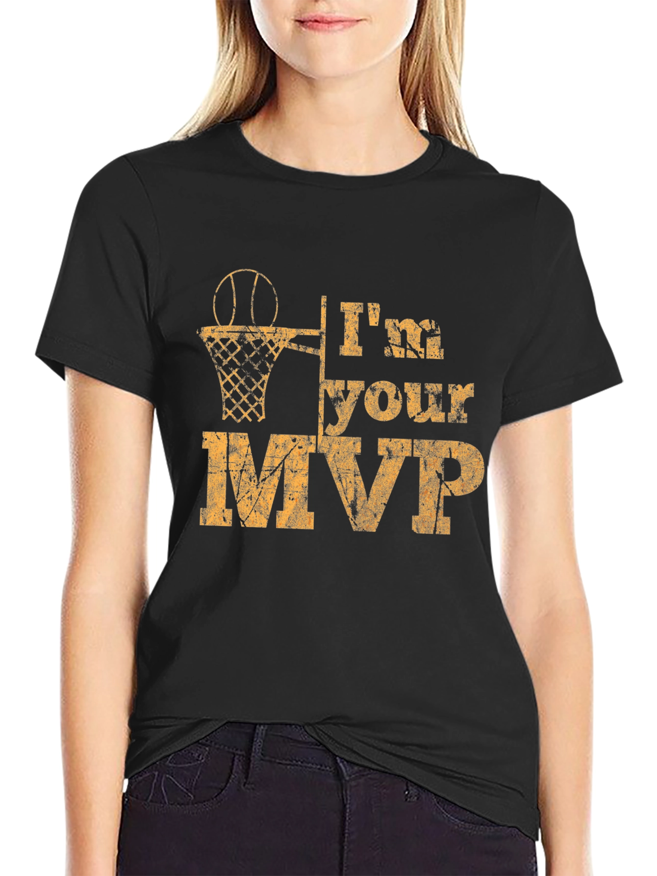 Im Your MVP Basketball Graphic T-Shirt