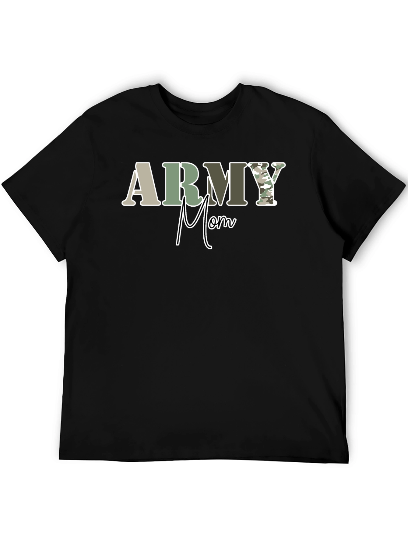 Army Mom Graphic Tee - Military Pride T-Shirt