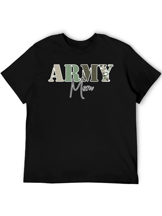 Army Mom Graphic Tee - Military Pride T-Shirt