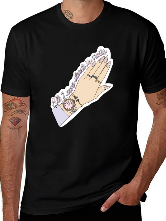 Nail Obsessed Graphic Tee