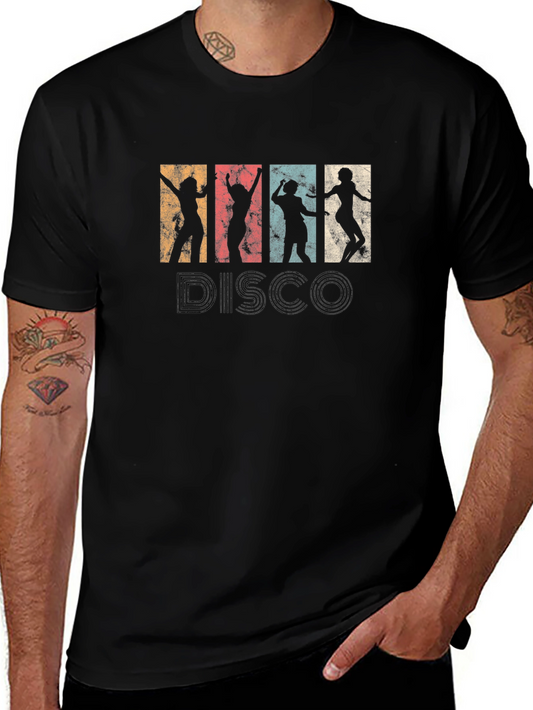 Retro Disco Dance T-Shirt - Vintage Style Graphic Tee
