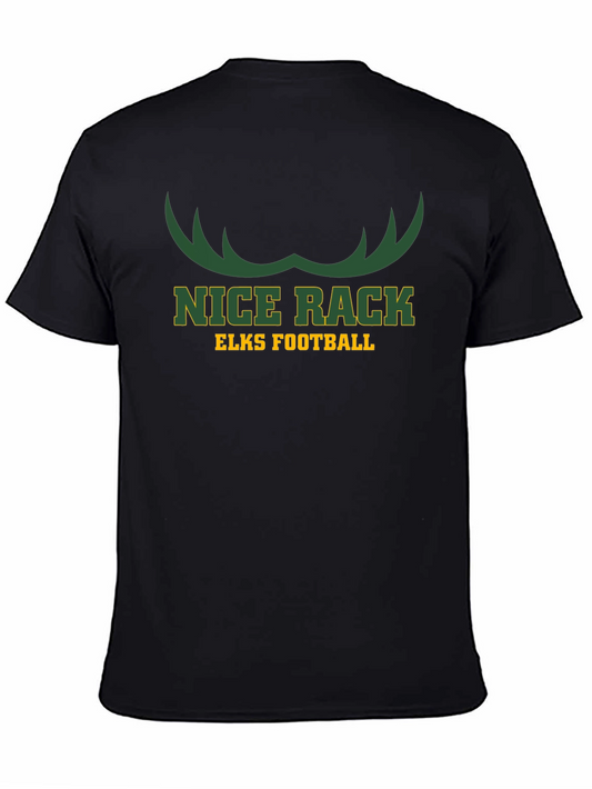 Nice Rack Elks Football T-Shirt