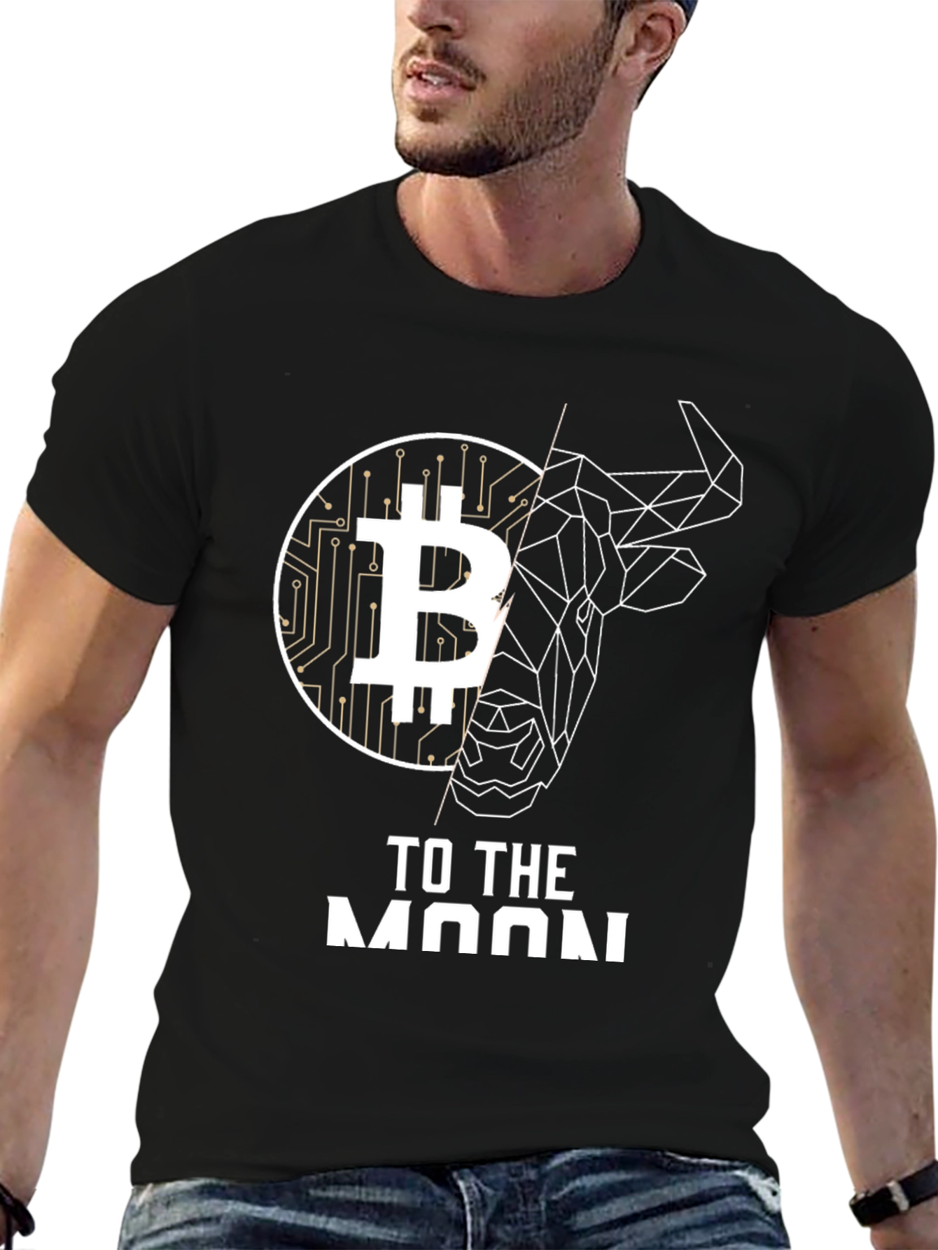Bitcoin Bull T-Shirt - Crypto to the Moon!