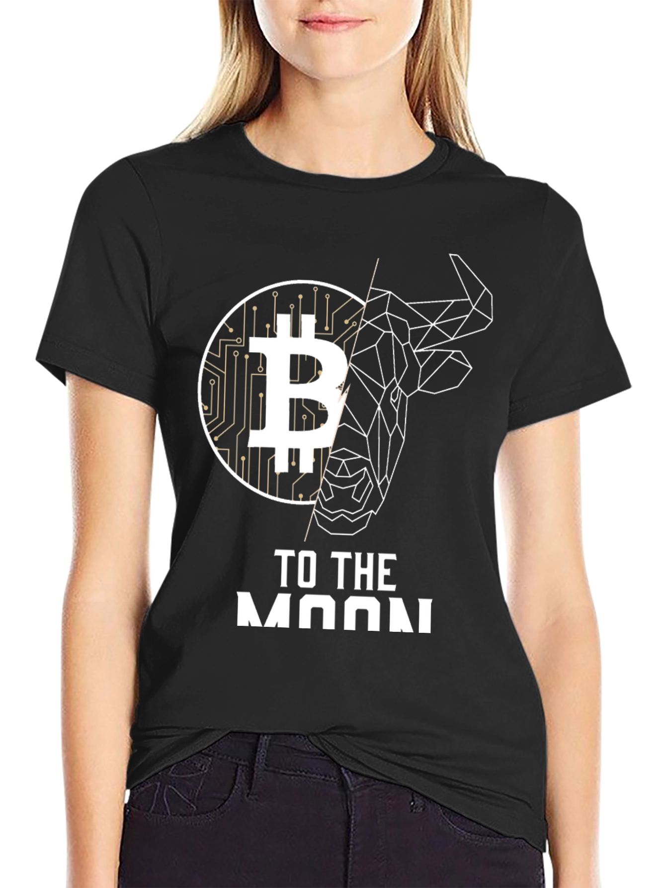 Bitcoin Bull T-Shirt - Crypto to the Moon!