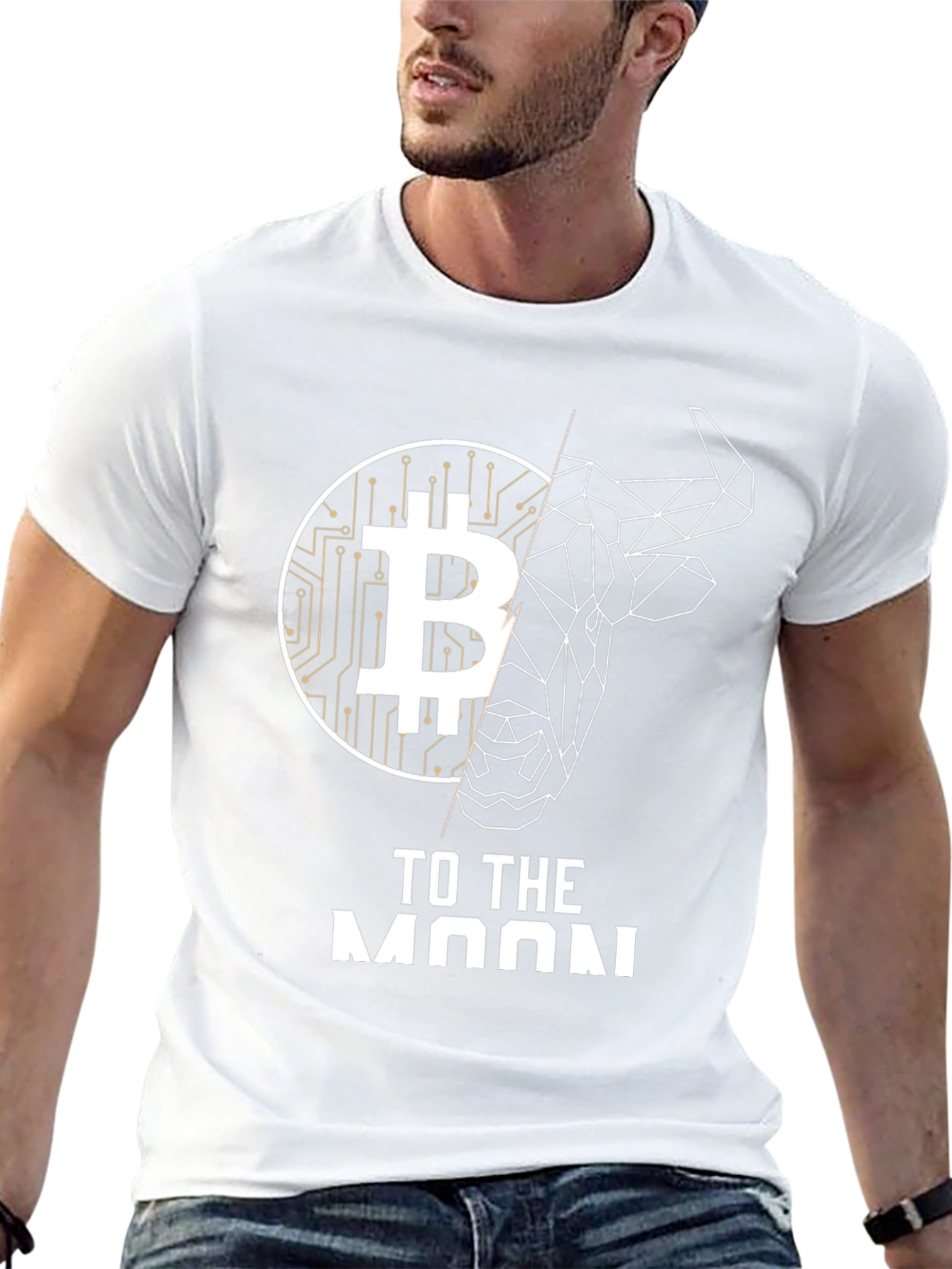 Bitcoin Bull T-Shirt - Crypto to the Moon!