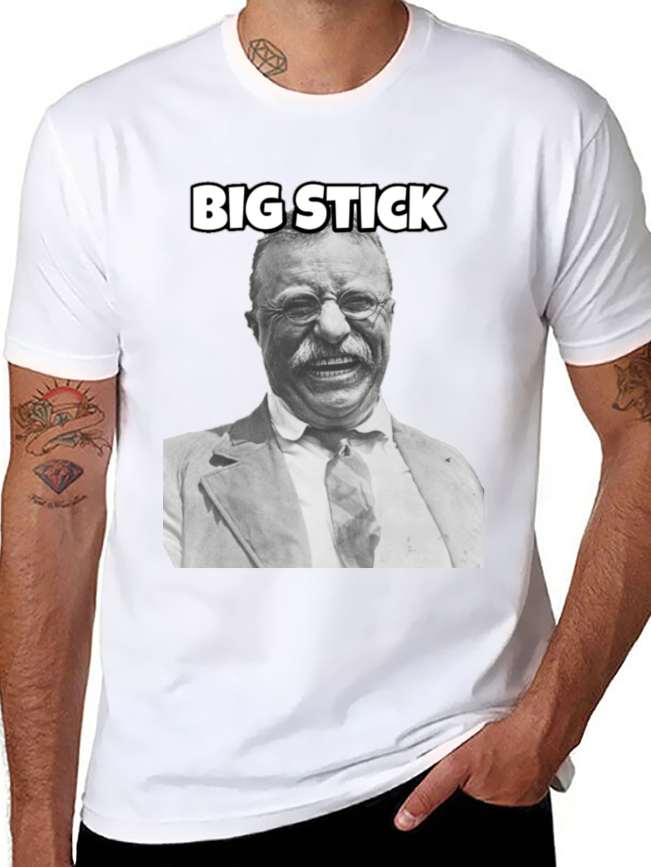 Theodore Roosevelt Big Stick T-Shirt