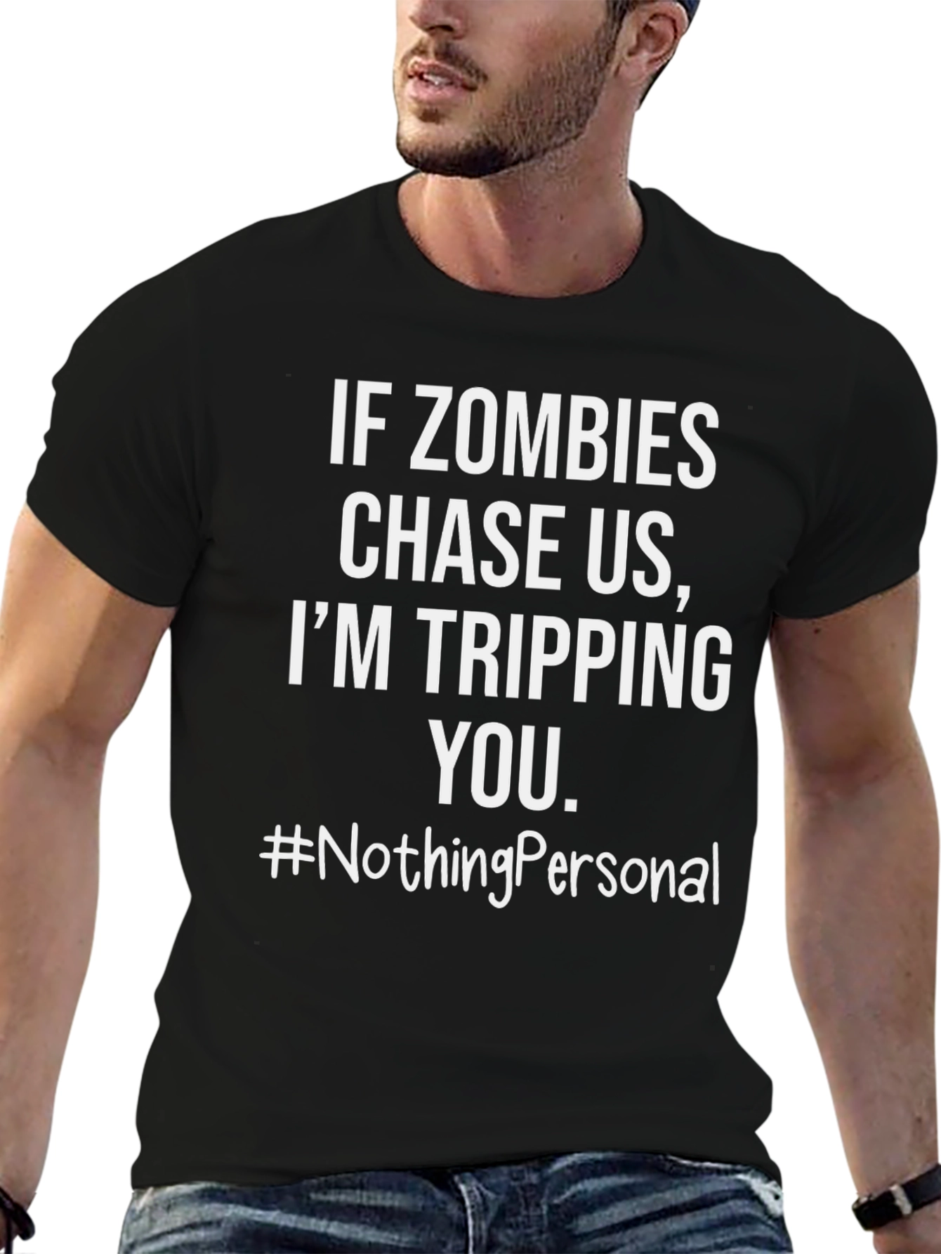 Zombie Chase T-Shirt - Tripping You #NothingPersonal