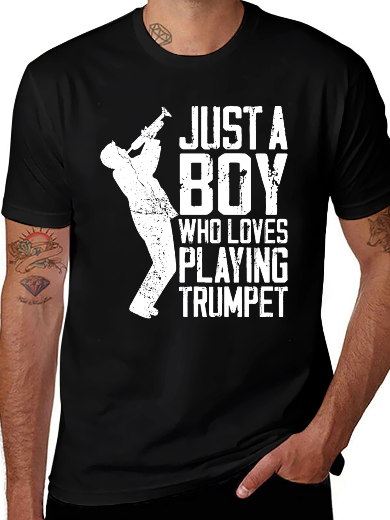 Just A Boy Who Loves Playing Trumpet T-Shirt