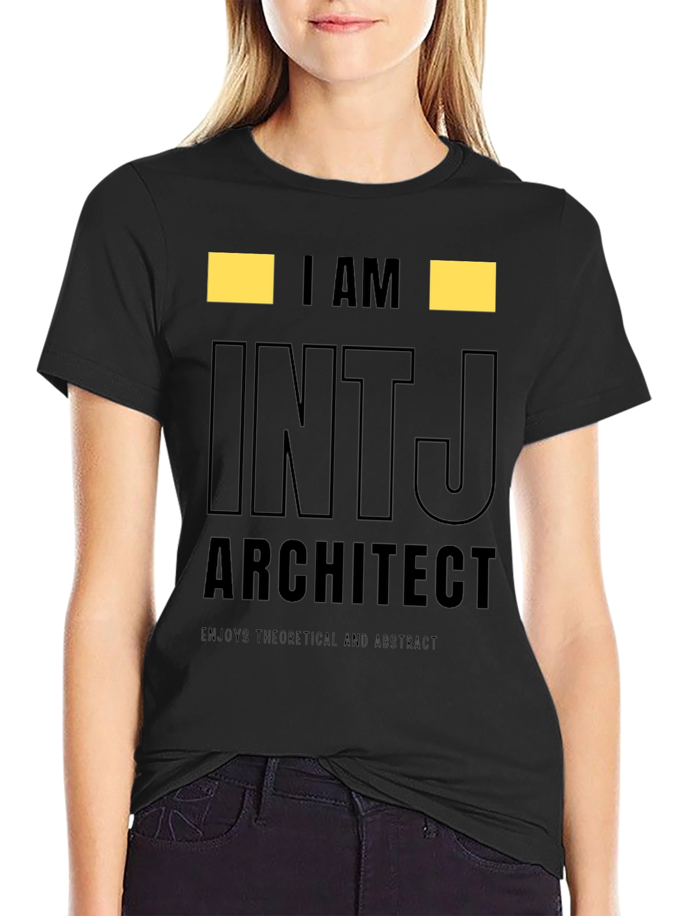 INTJ Architect Black T-Shirt