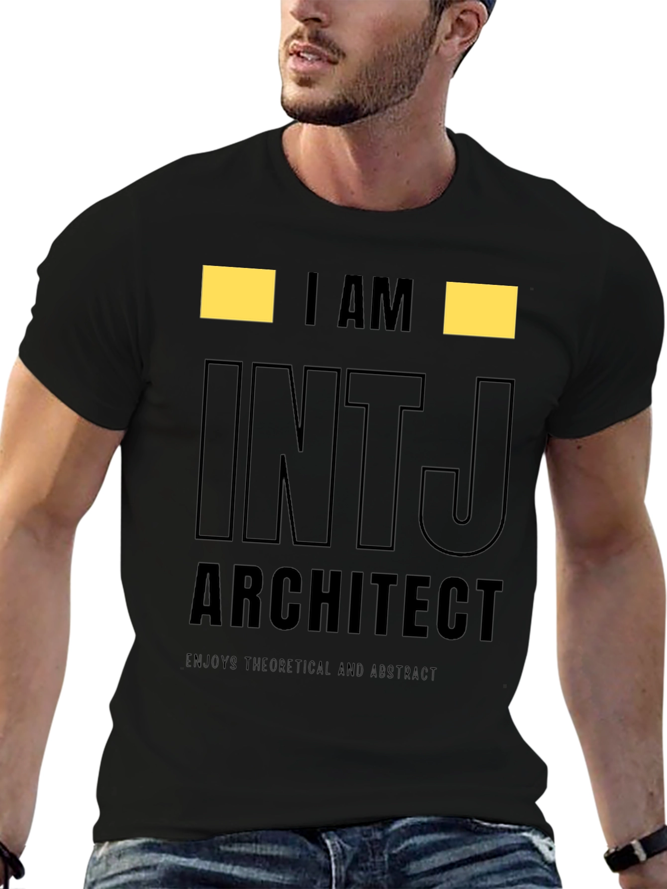 INTJ Architect Black T-Shirt