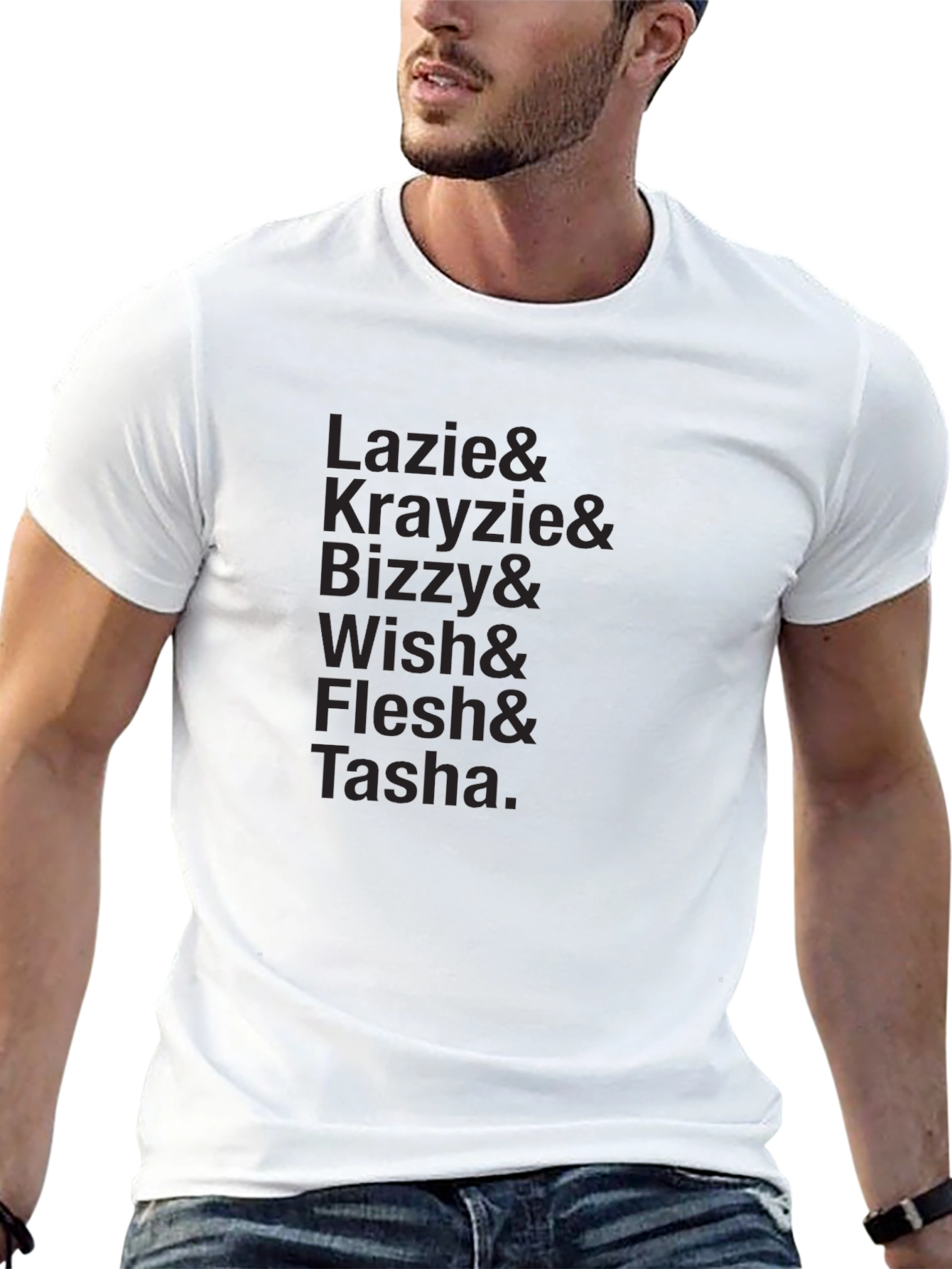 Lazie Krayzie Bizzy Wish Flesh Tasha T-Shirt