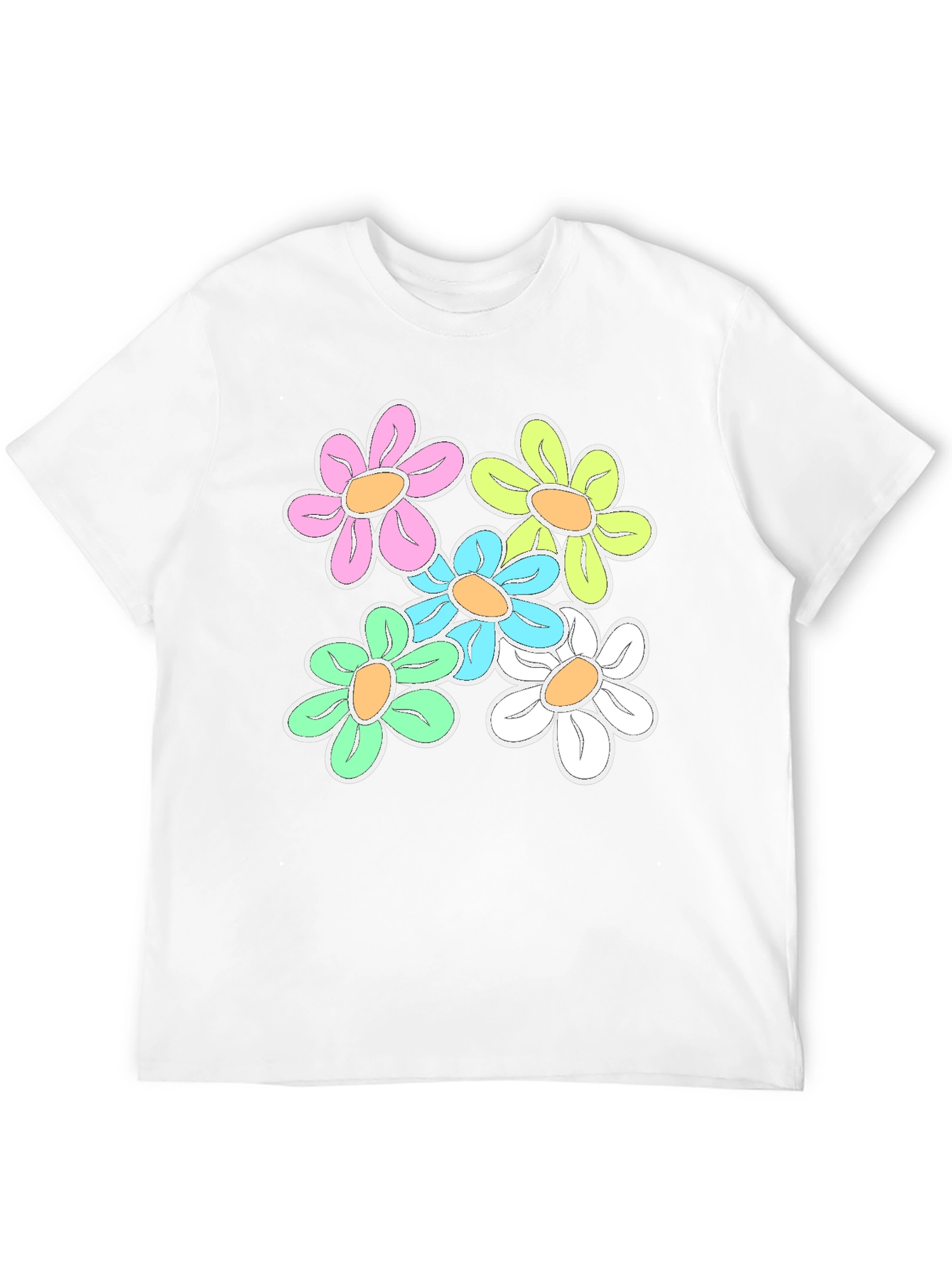 Retro Flower Power T-Shirt