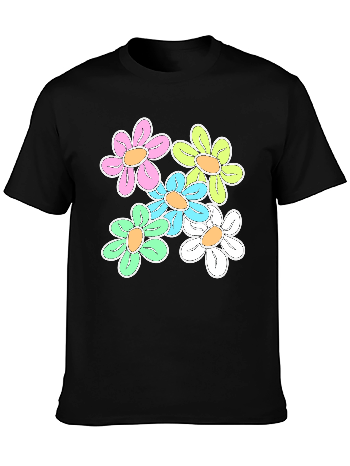 Retro Flower Power T-Shirt