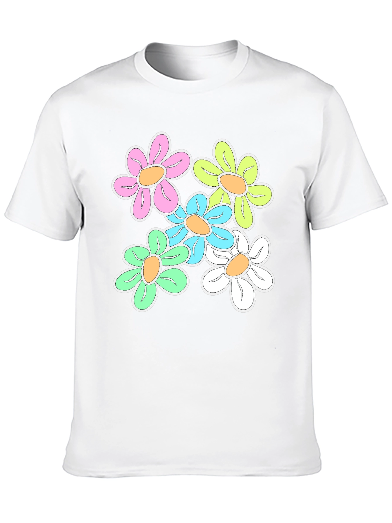 Retro Flower Power T-Shirt