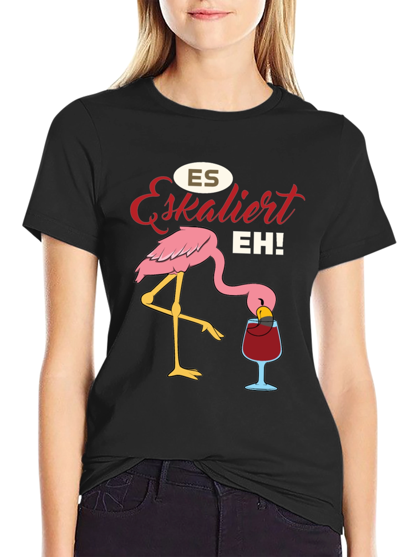 Es Eskaliert EH! Flamingo T-Shirt