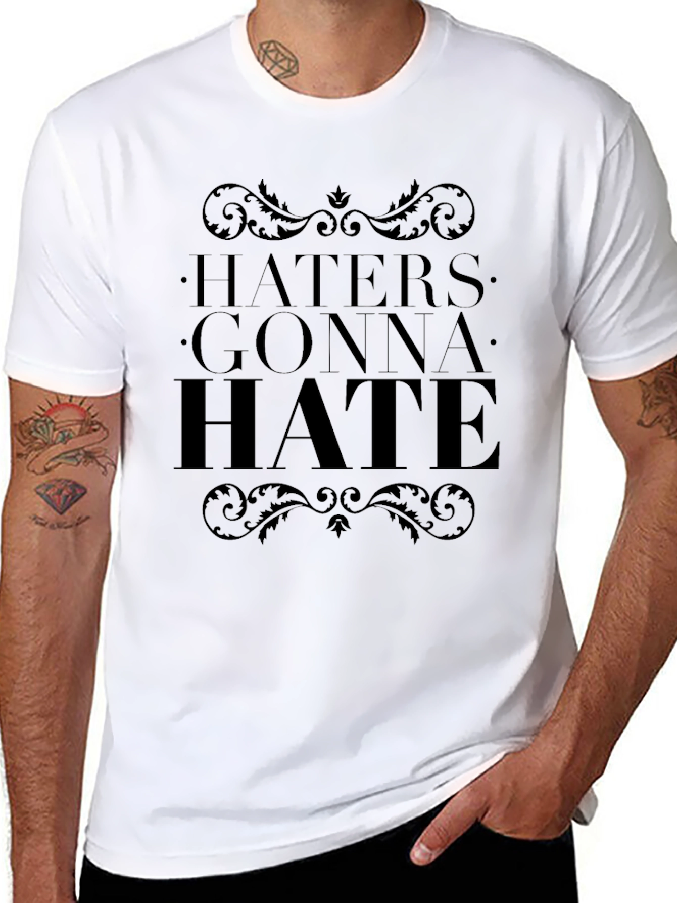 Haters Gonna Hate Graphic T-Shirt