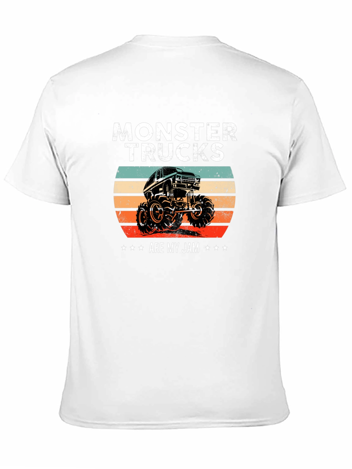 Monster Truck Retro Graphic T-Shirt