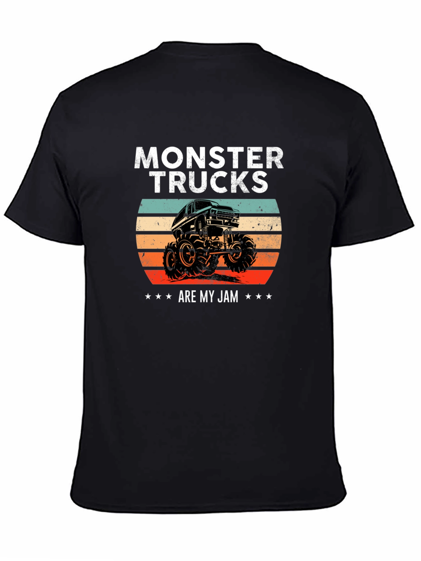 Monster Truck Retro Graphic T-Shirt