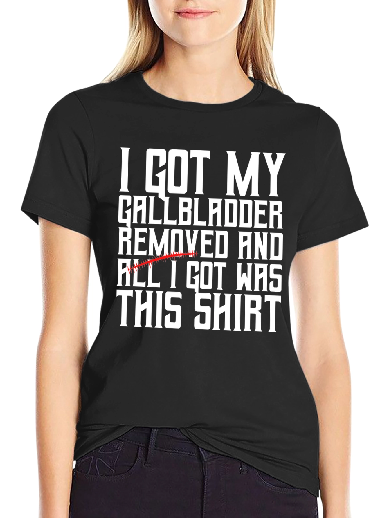 Gallbladder Removed Shirt Funny Get Well Gift Tee