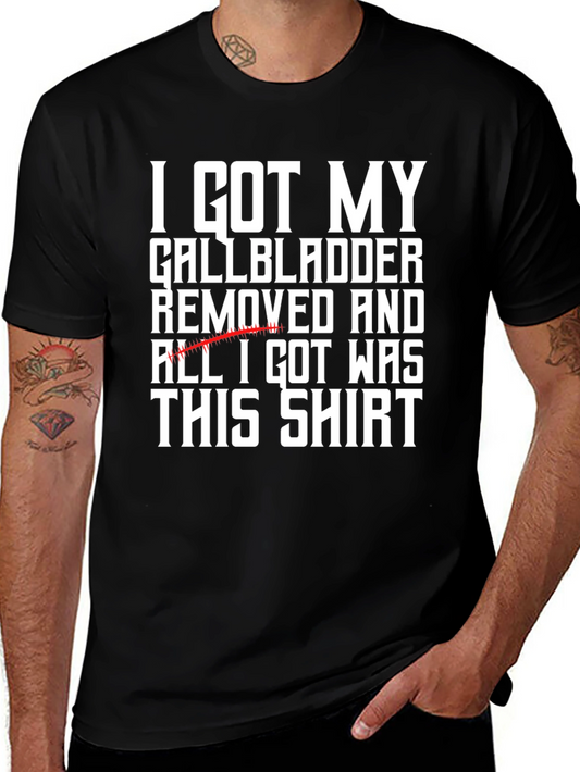 Gallbladder Removed Shirt Funny Get Well Gift Tee