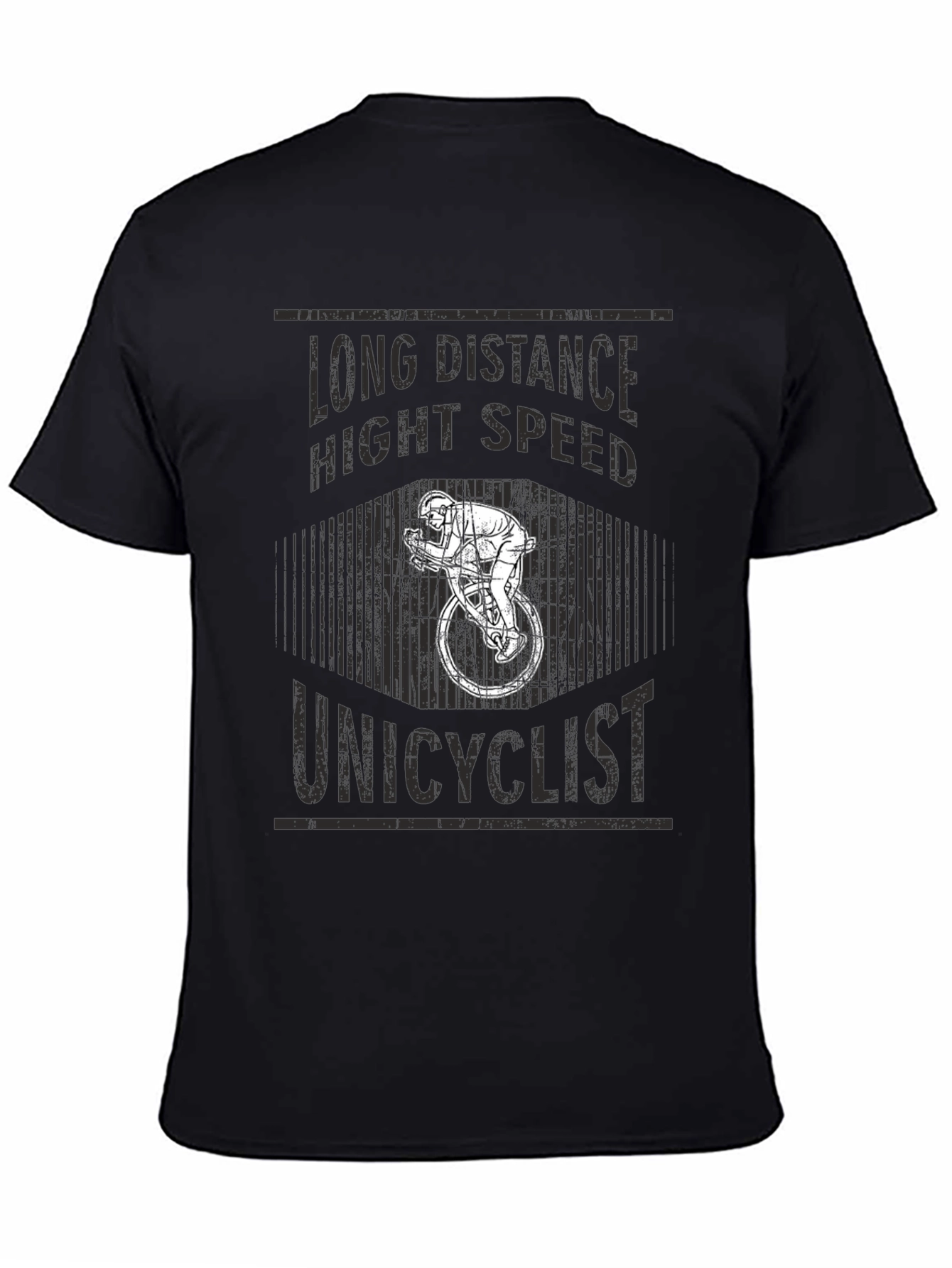 Unicyclist Long Distance High Speed T-Shirt