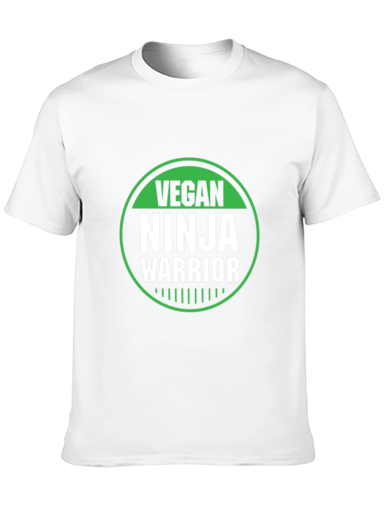 Vegan Ninja Warrior Graphic Tee - Black