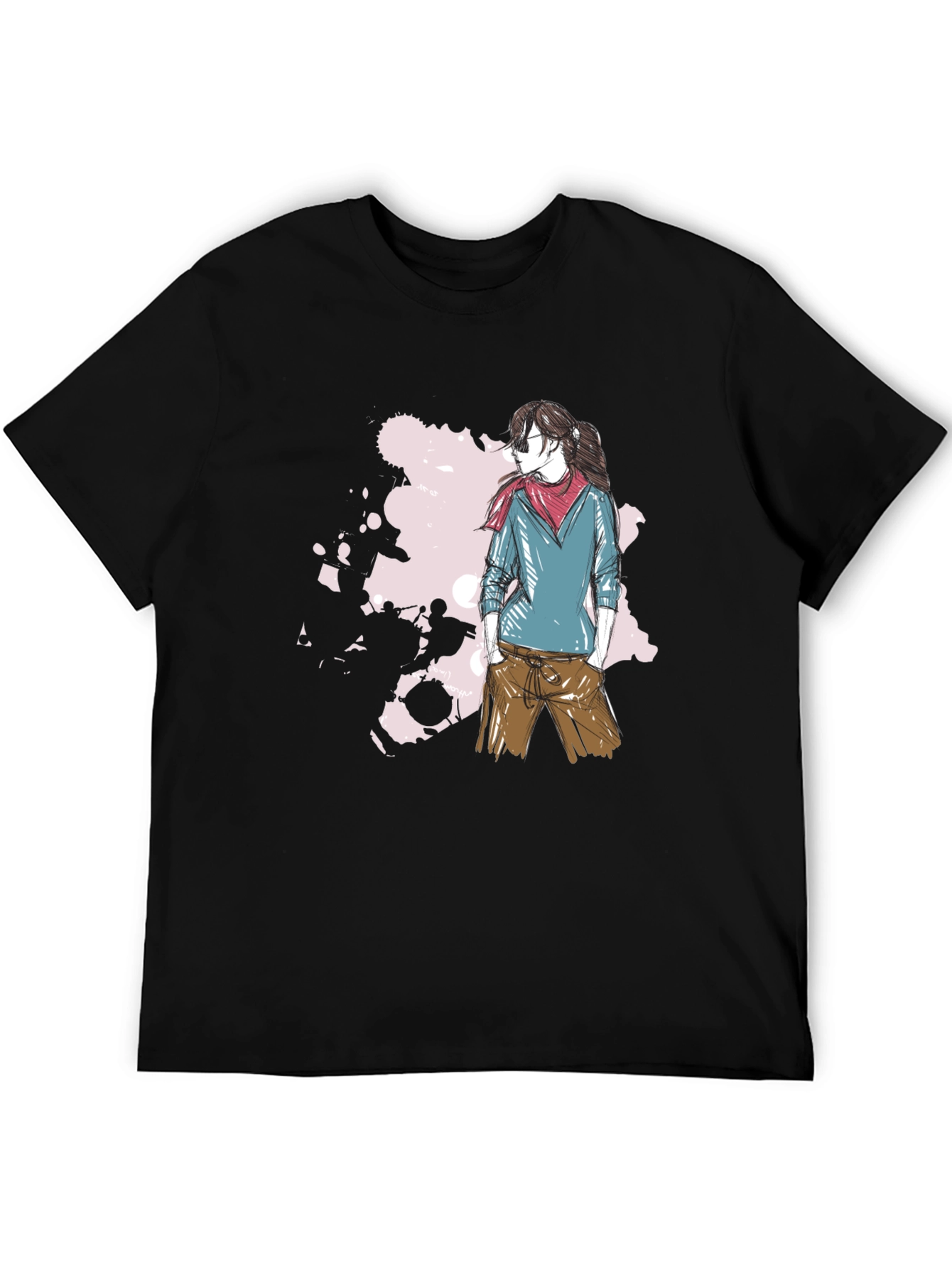 Stylish Graphic Print Mens T-Shirt