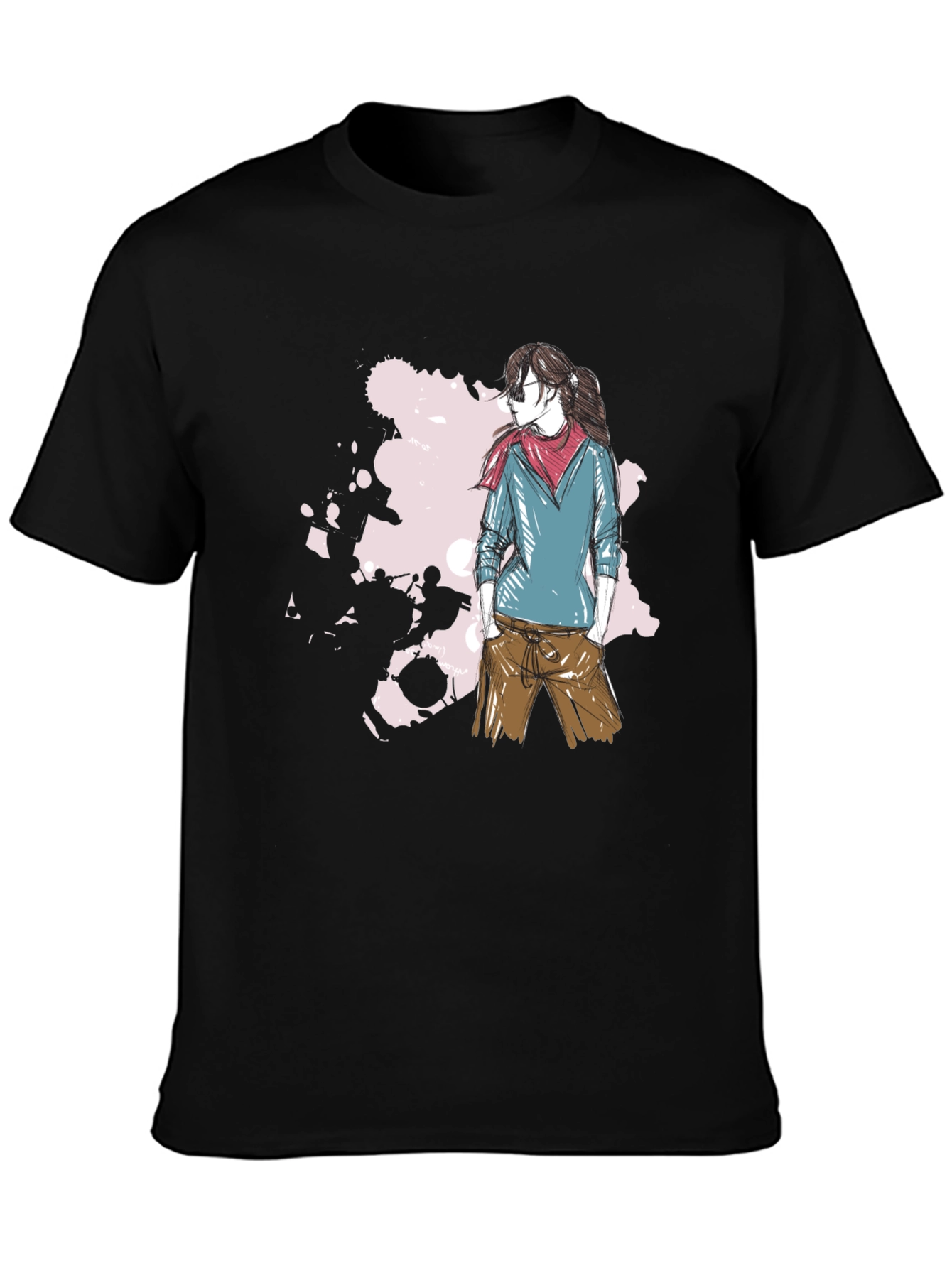 Stylish Graphic Print Mens T-Shirt