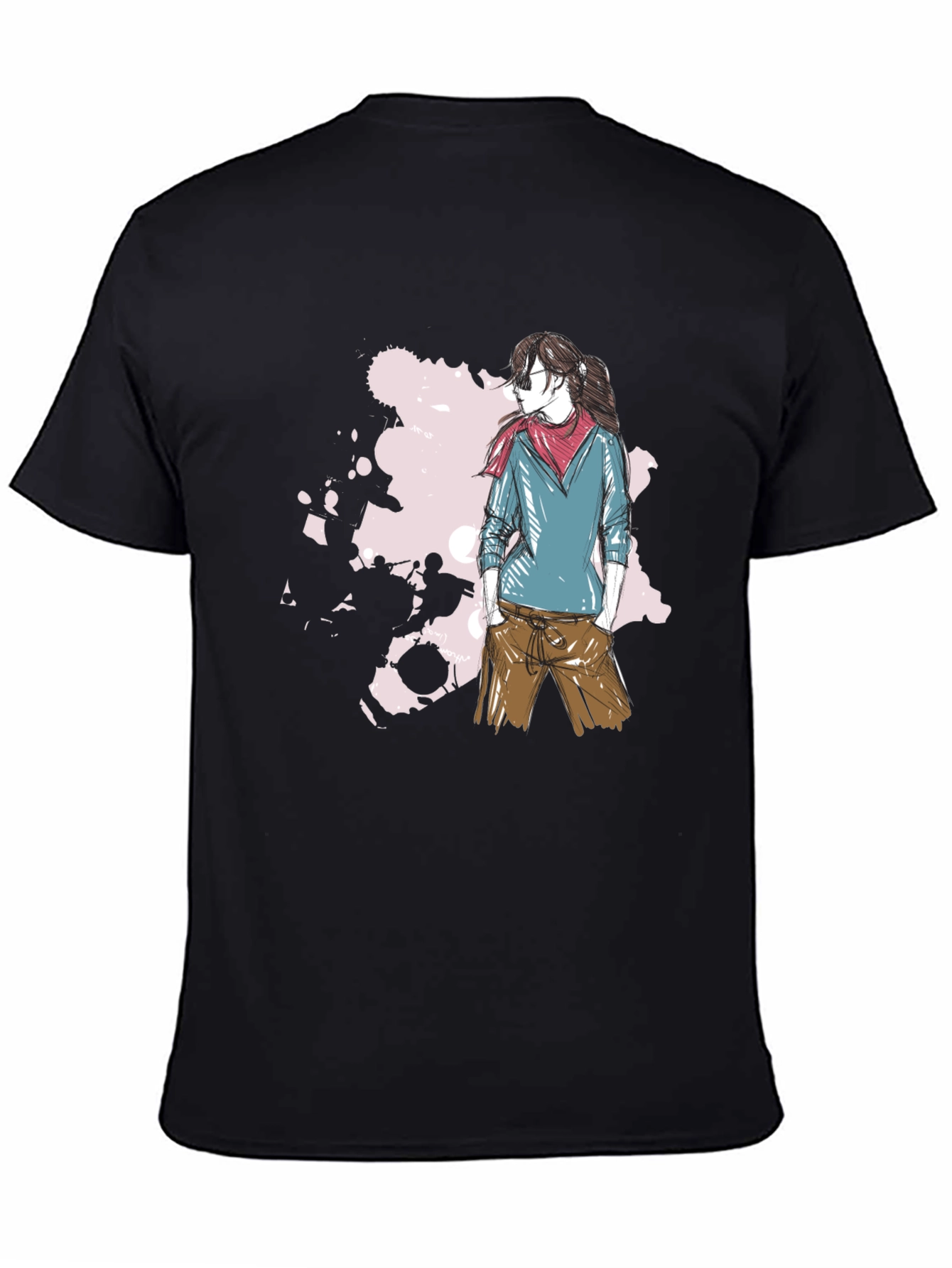 Stylish Graphic Print Mens T-Shirt