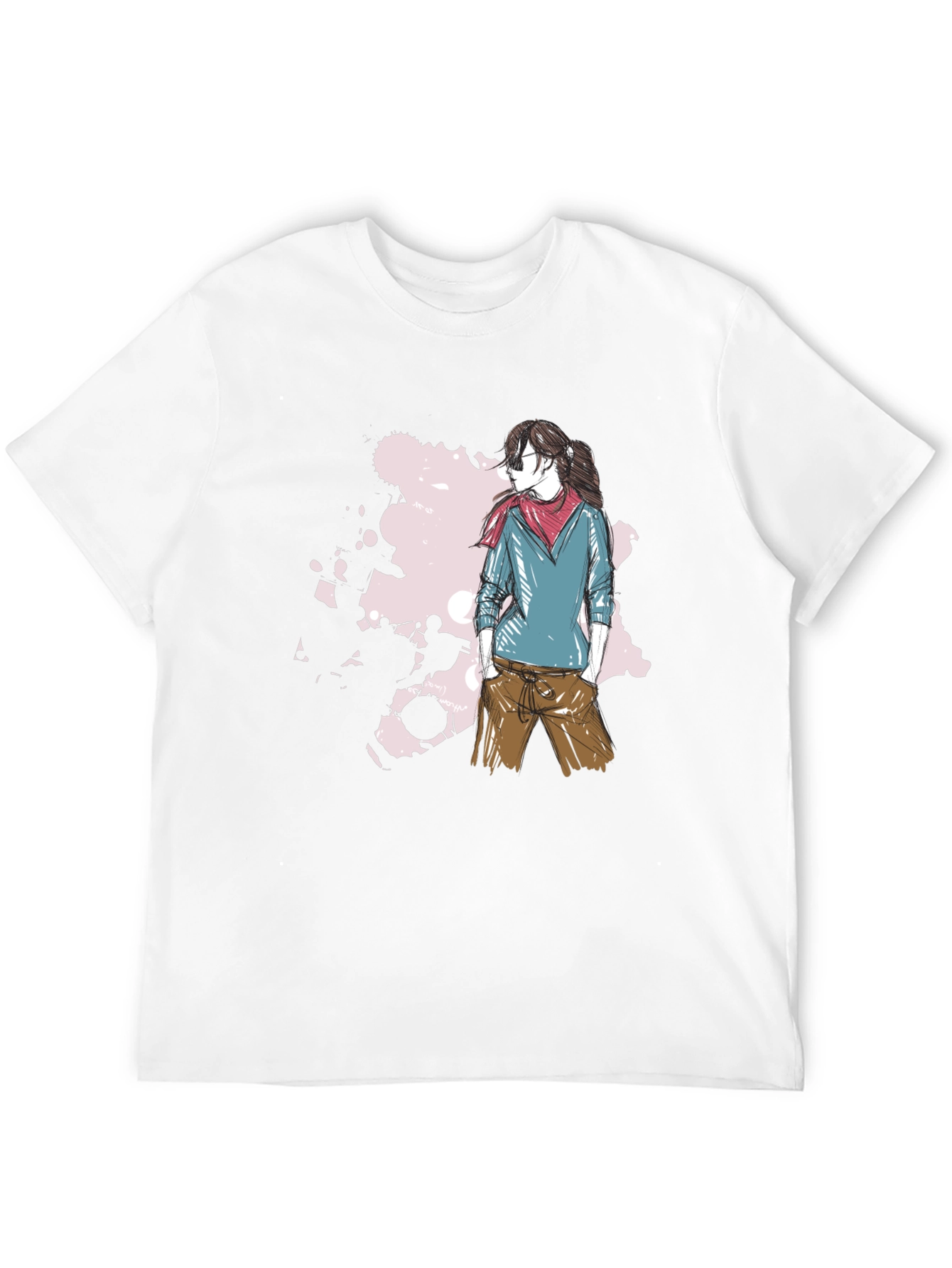 Stylish Graphic Print Mens T-Shirt