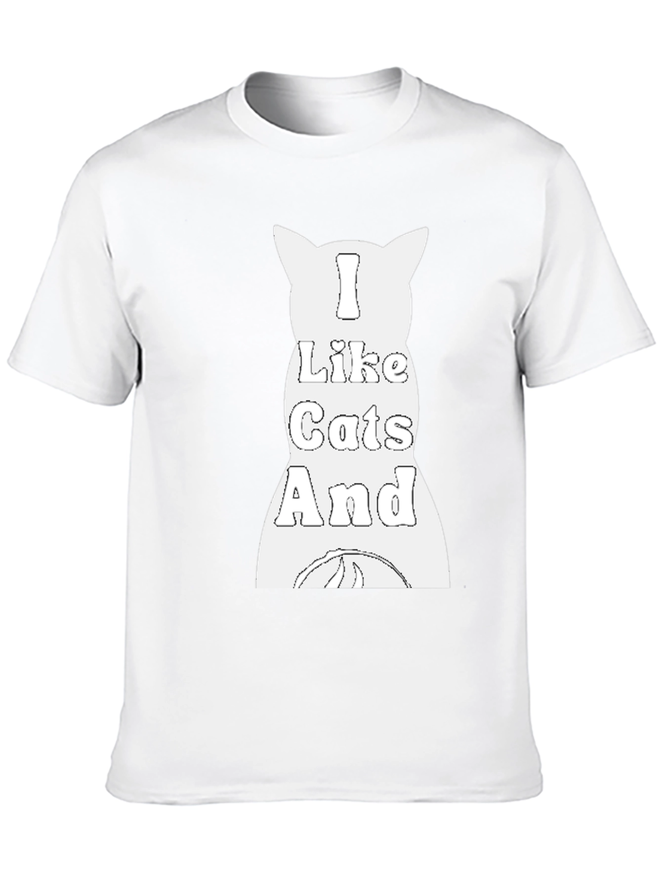 I Like Cats and Tee