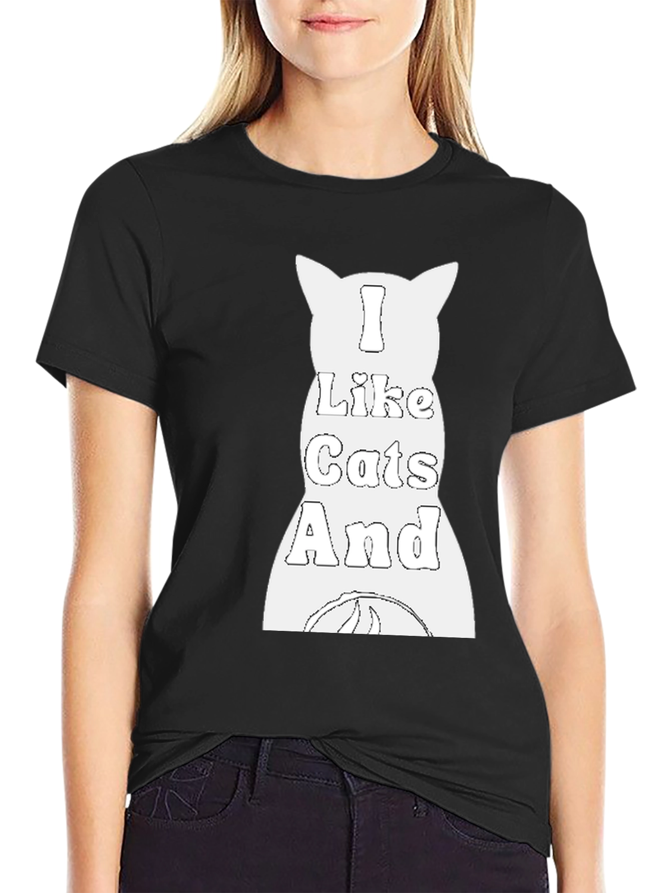 I Like Cats and Tee