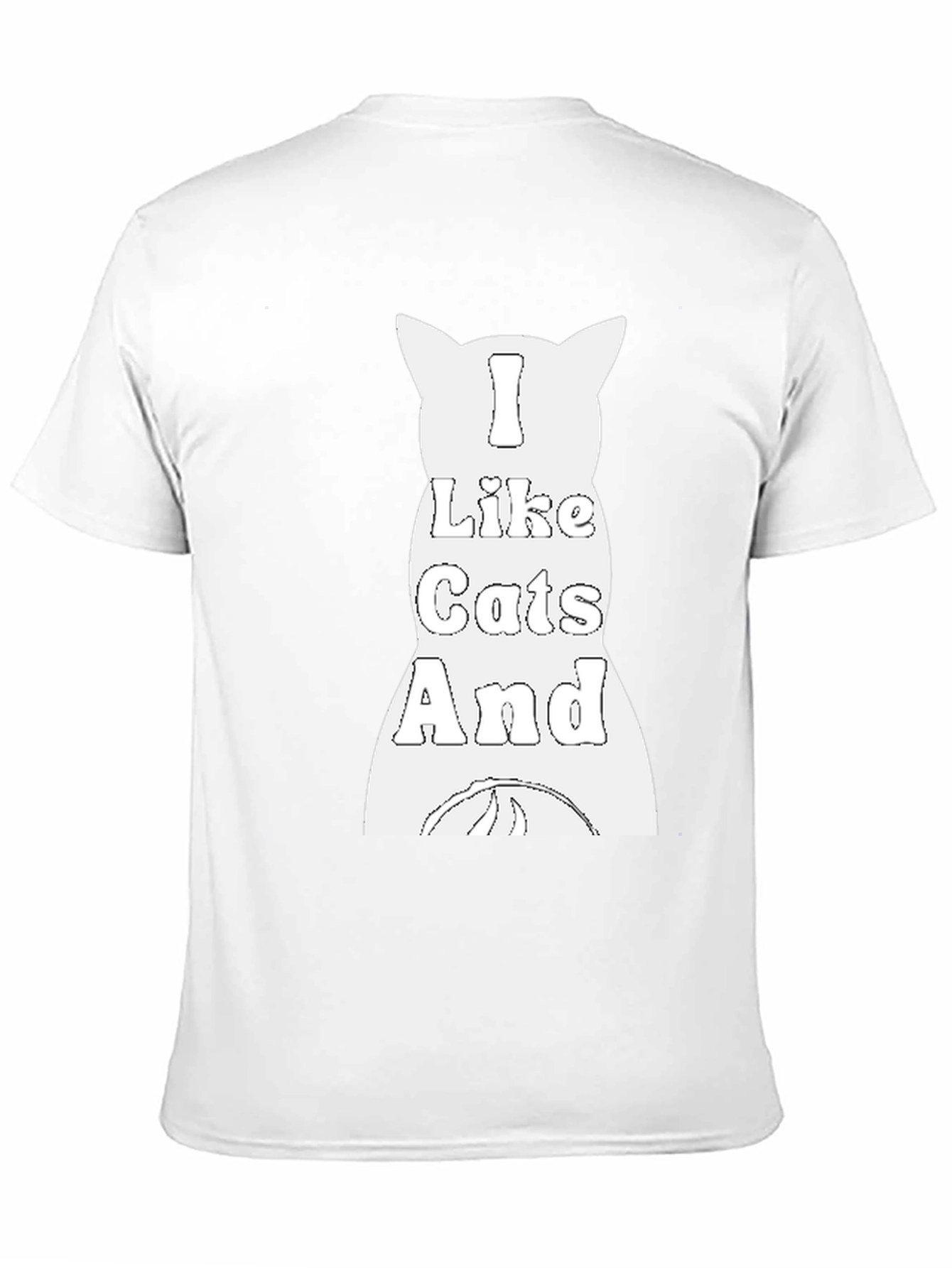I Like Cats and Tee