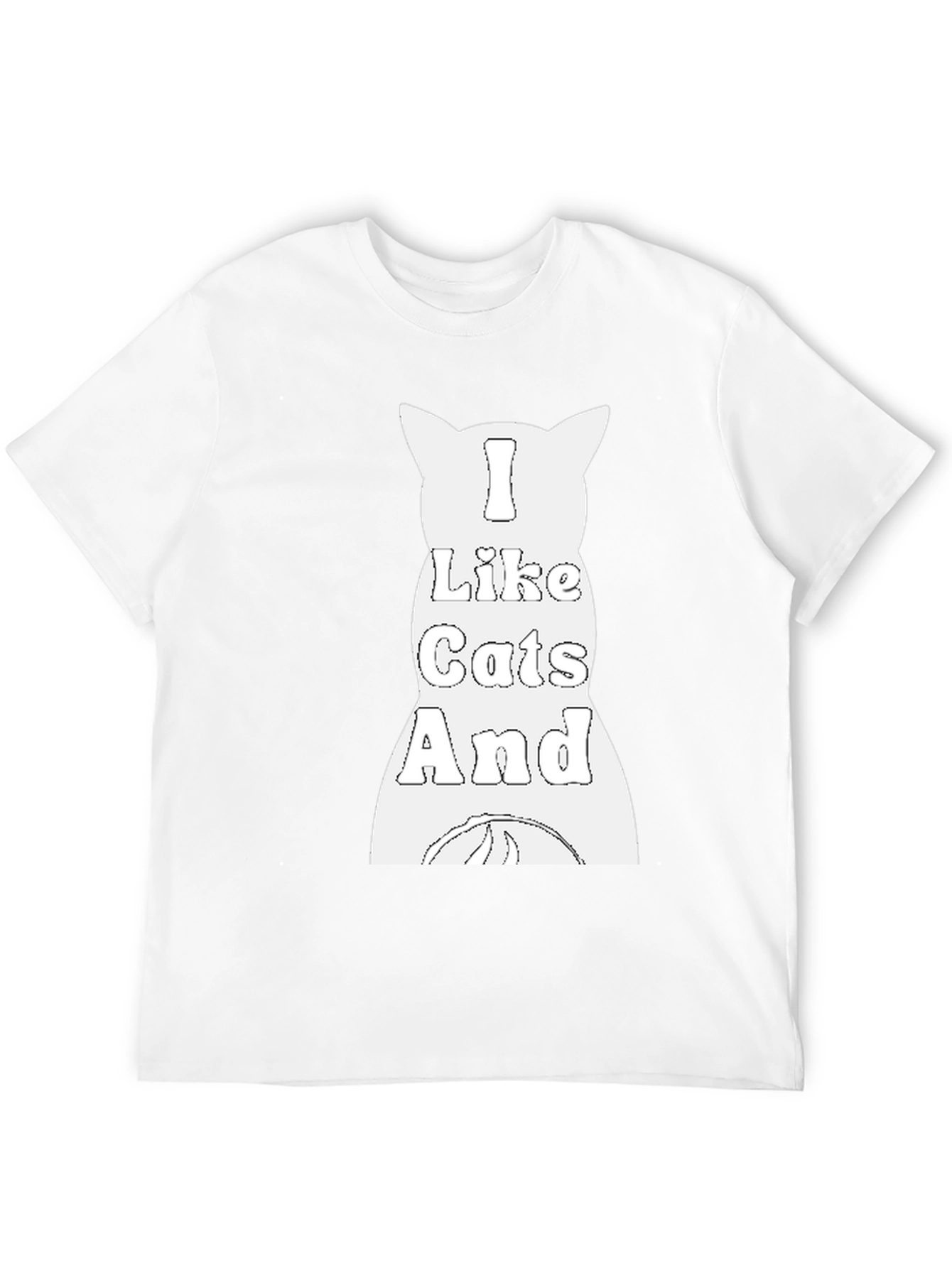 I Like Cats and Tee