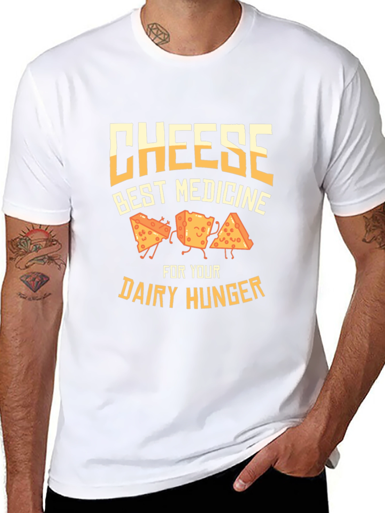 Cheese Best Medicine Graphic Tee