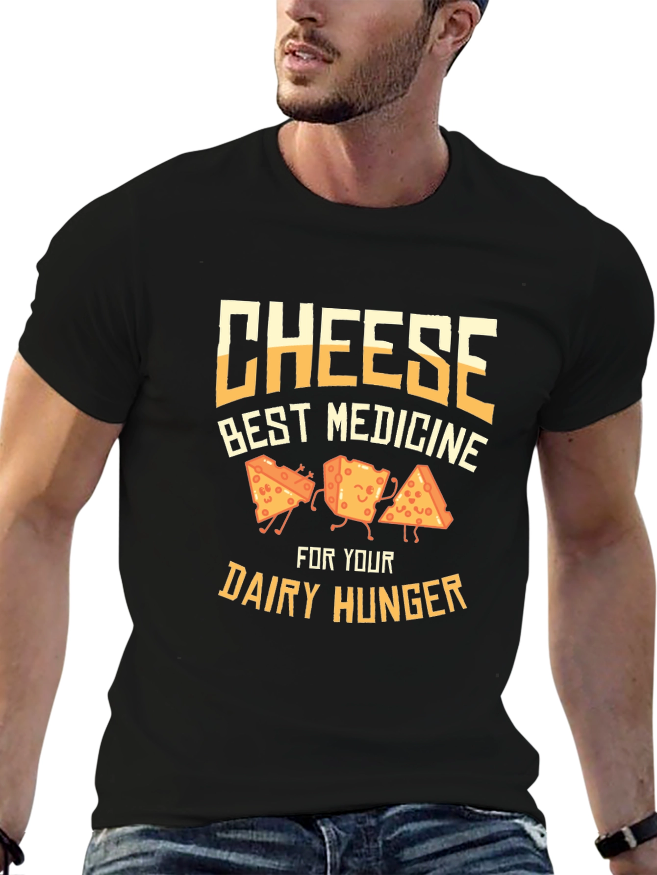 Cheese Best Medicine Graphic Tee