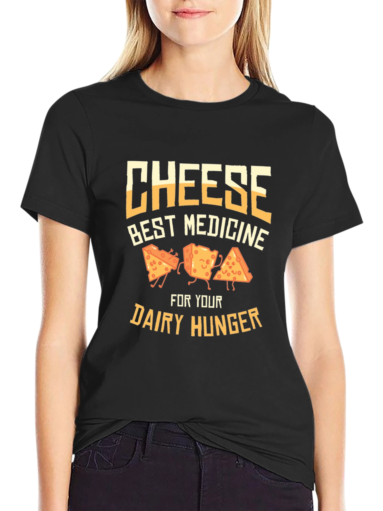 Cheese Best Medicine Graphic Tee
