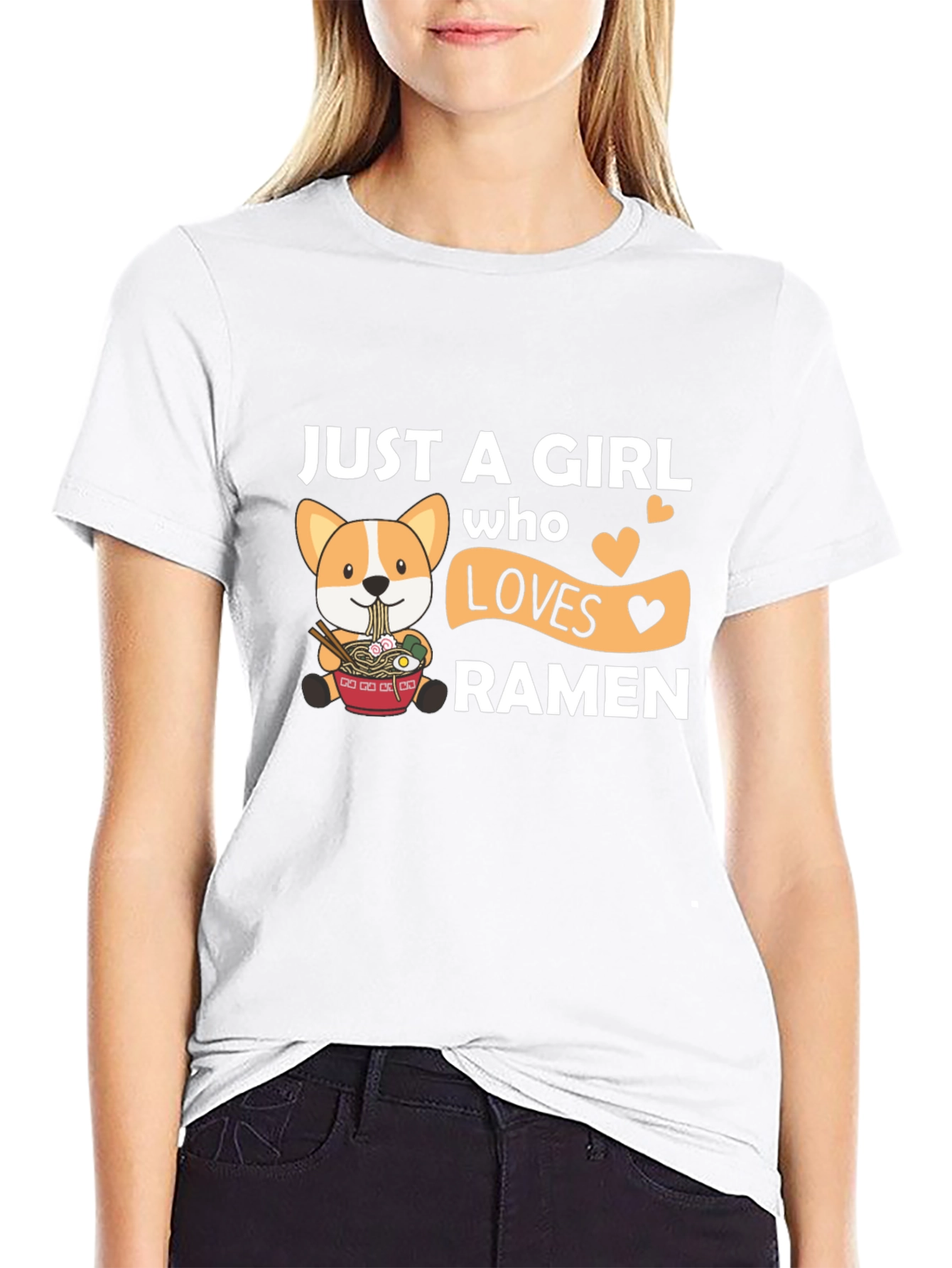 Just a Girl Who Loves Ramen T-Shirt
