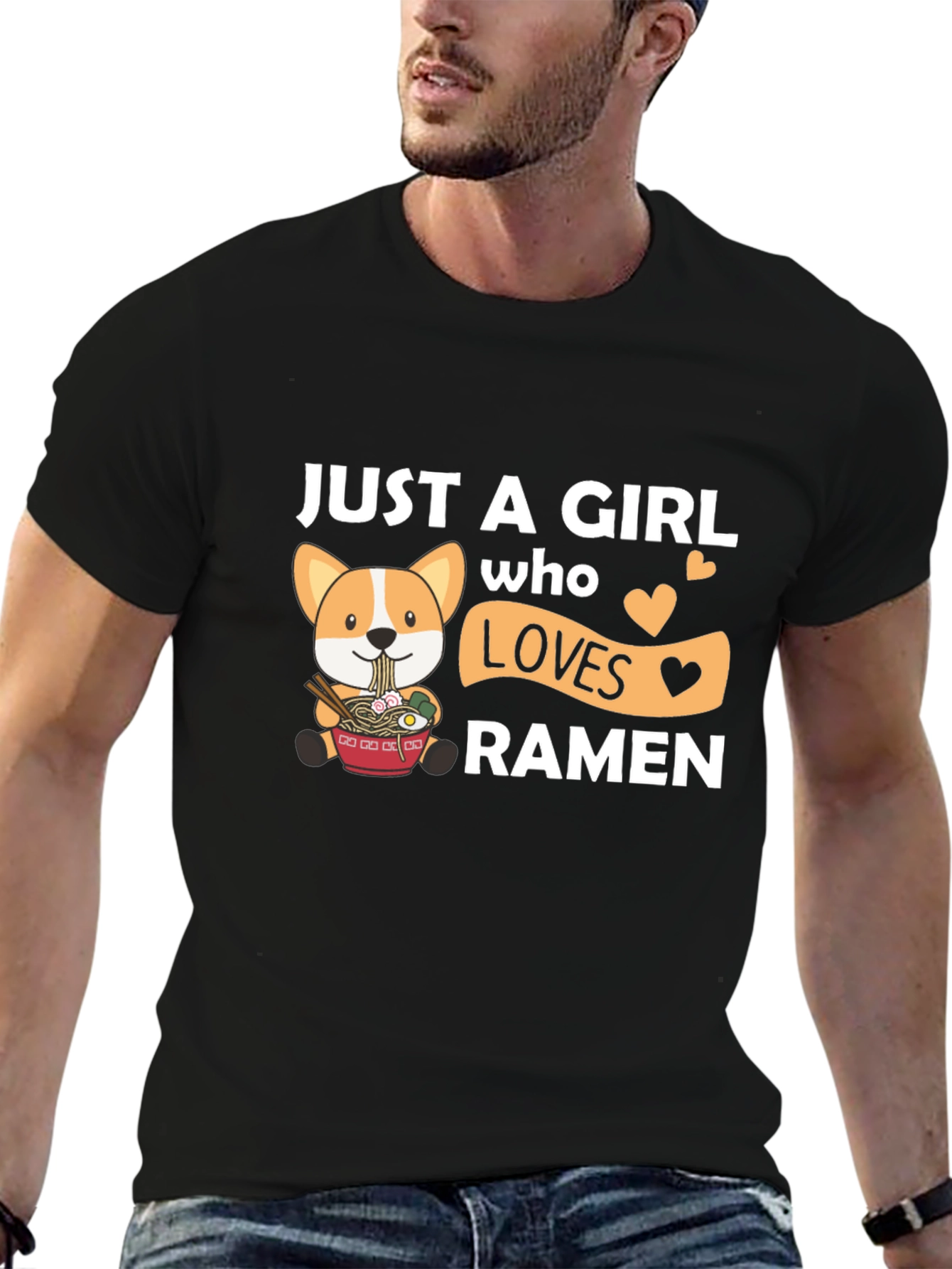Just a Girl Who Loves Ramen T-Shirt