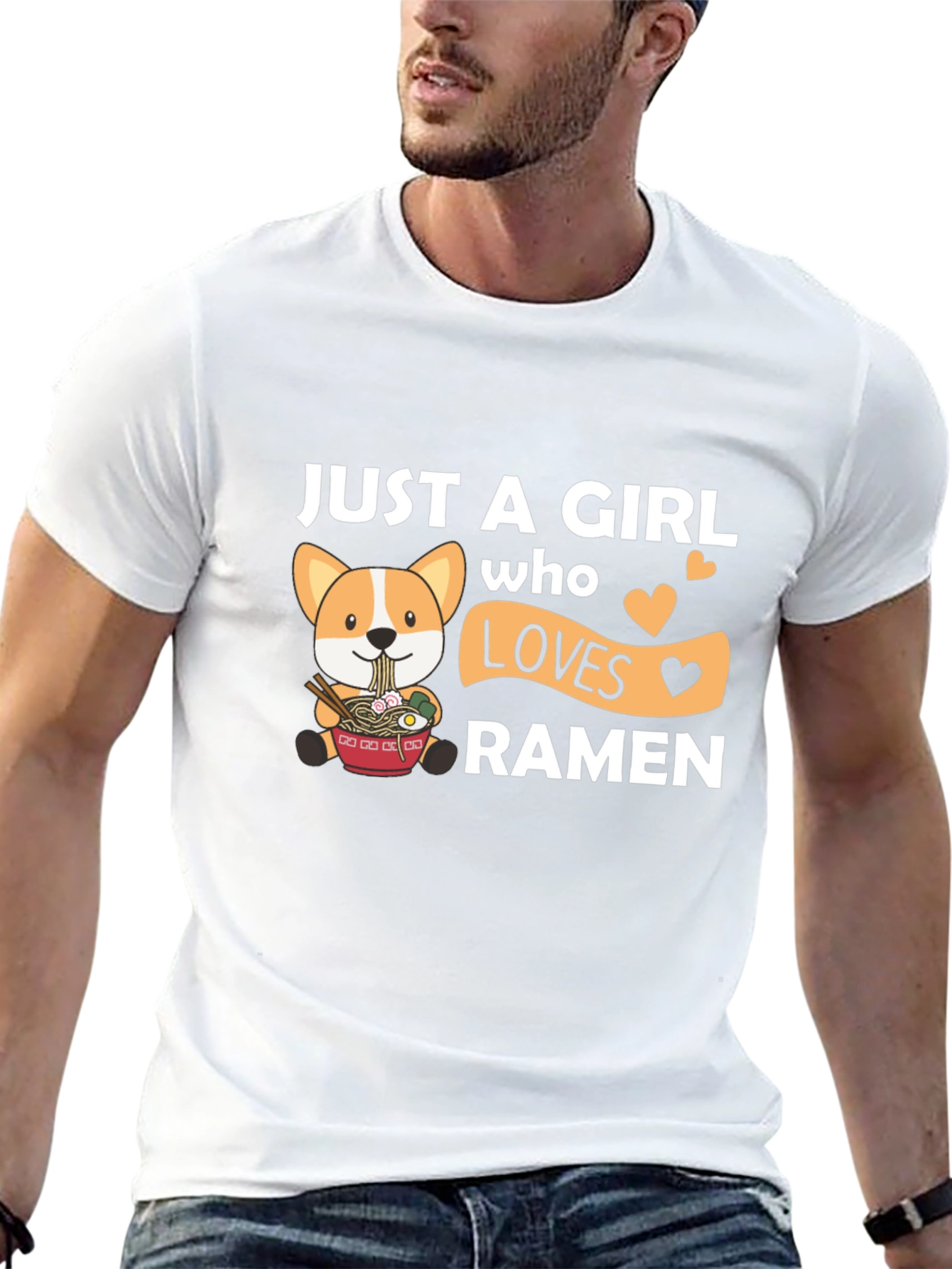 Just a Girl Who Loves Ramen T-Shirt