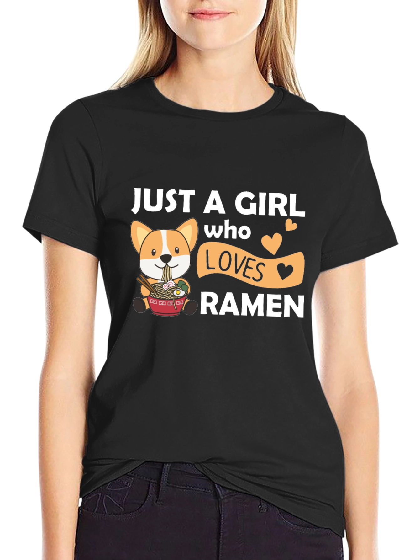 Just a Girl Who Loves Ramen T-Shirt