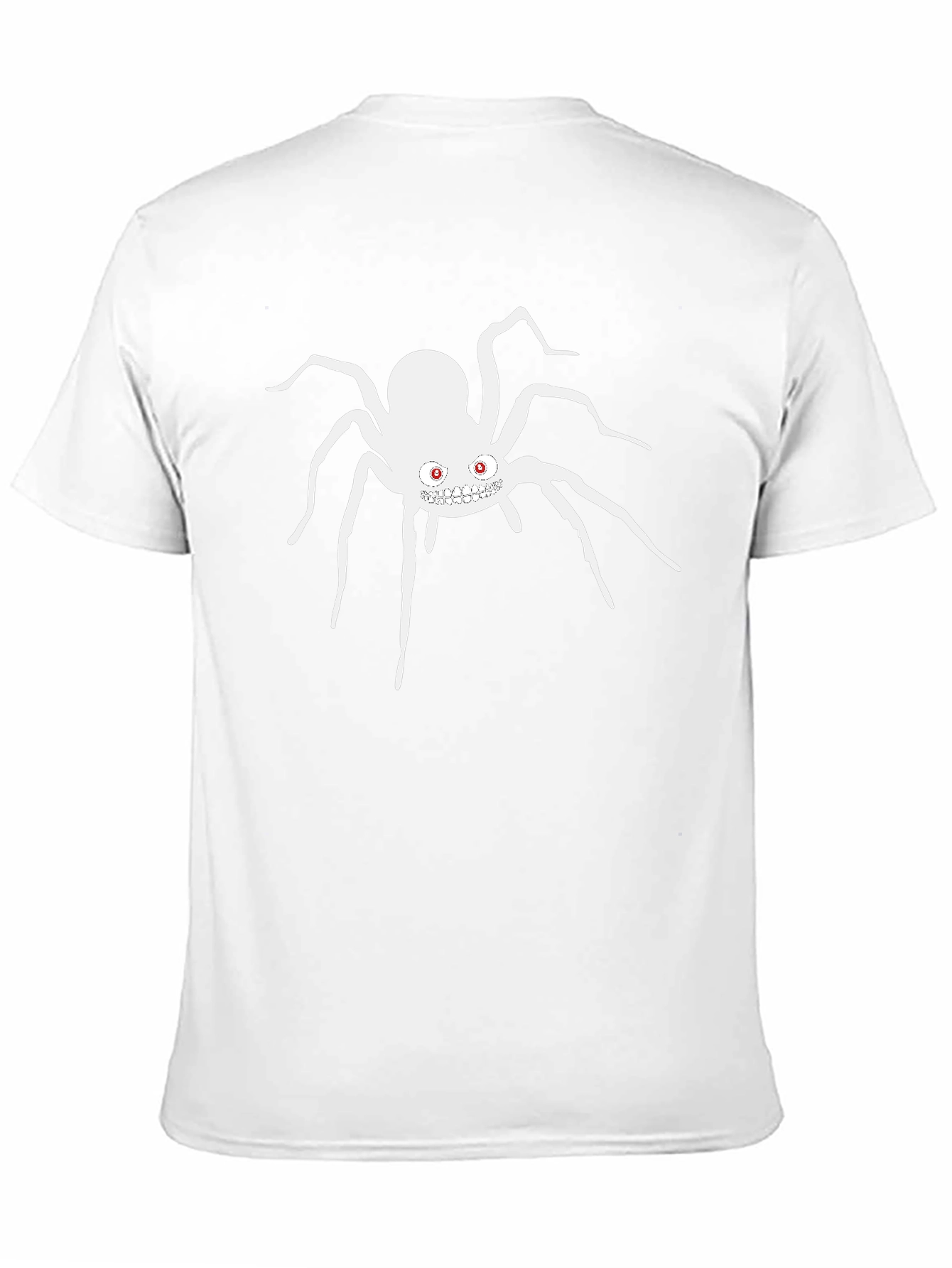 Mens Black Spider Graphic T-Shirt