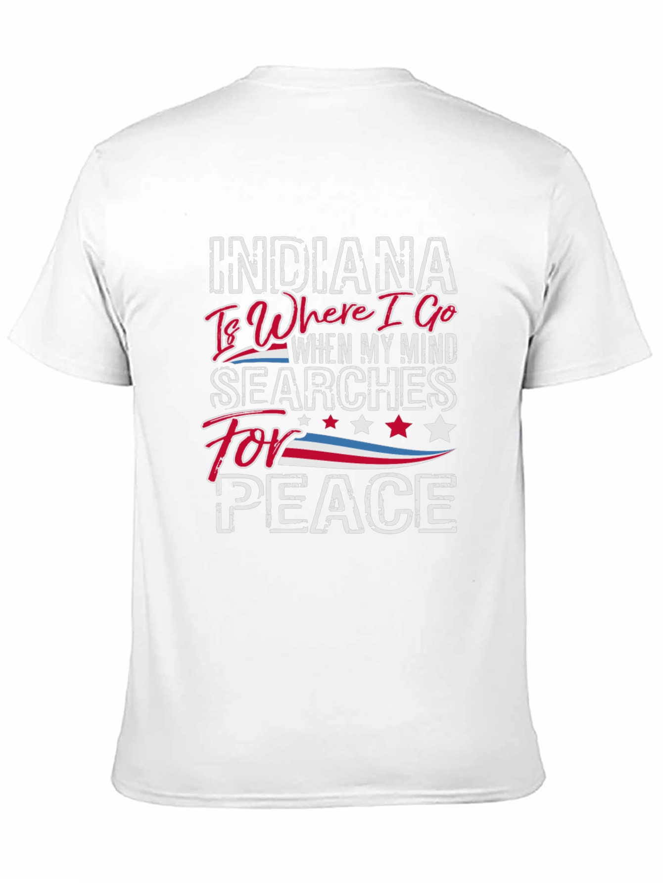 Indiana Peace Graphic T-Shirt