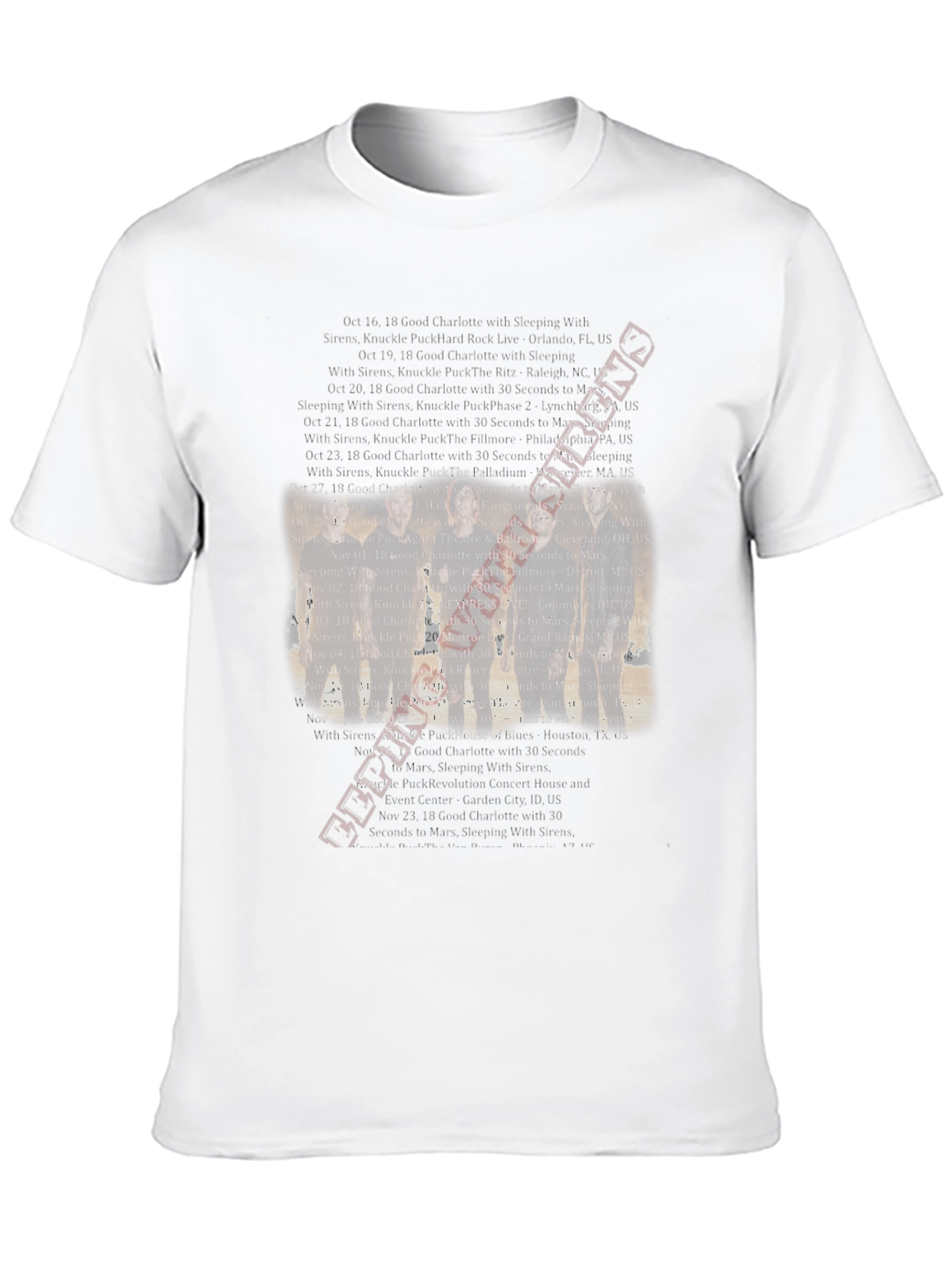 Before I Turn T-Shirt - Concert Tour Dates