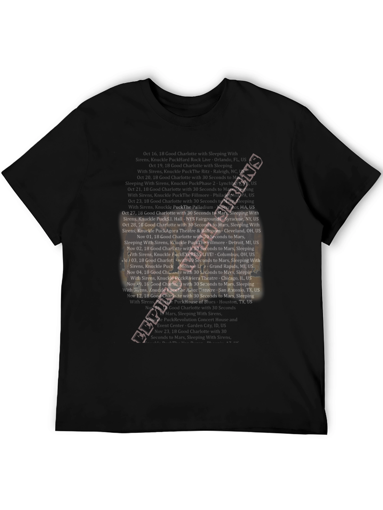 Before I Turn T-Shirt - Concert Tour Dates
