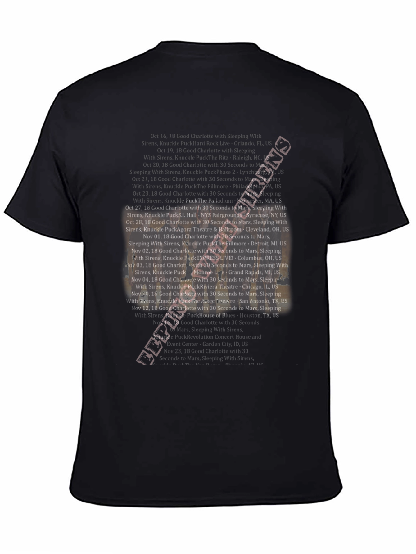 Before I Turn T-Shirt - Concert Tour Dates