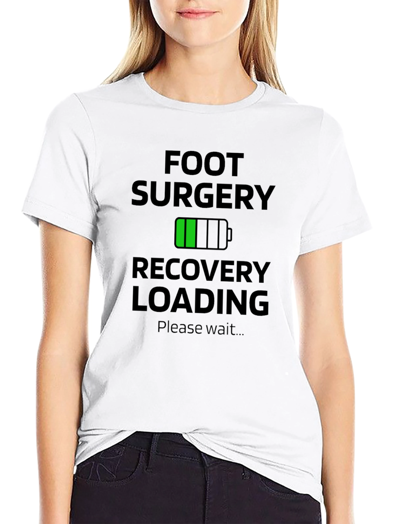 Foot Surgery Recovery Loading T-Shirt